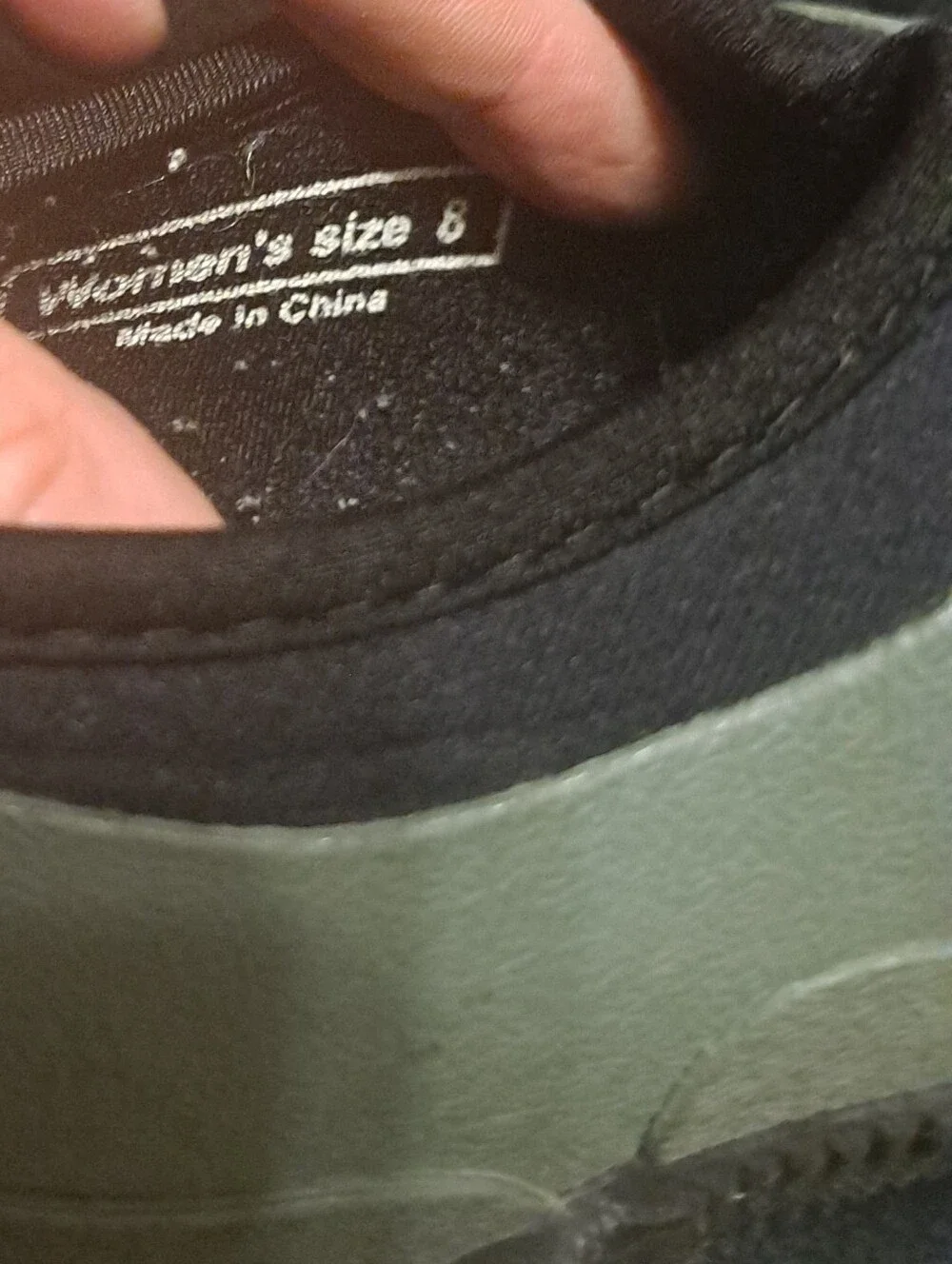 Sloggers Slip-On Water-Resistant Womens Mud Shoe in Sage Green Sz 8